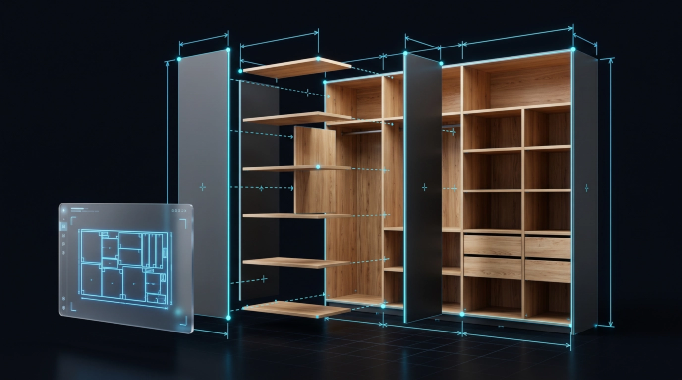 Procedural 3D Cabinetry & Furniture Configurator